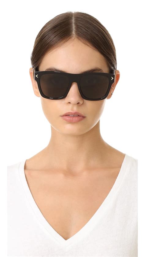 givenchy flat top sunglasses.